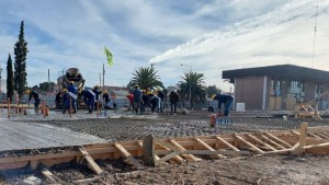 La obra de la nueva Terminal de Ómnibus de Viedma muestra sus primeros avances