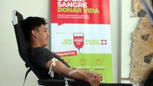 Importante respuesta de universitarios en la campaña de donación de sangre en Viedma