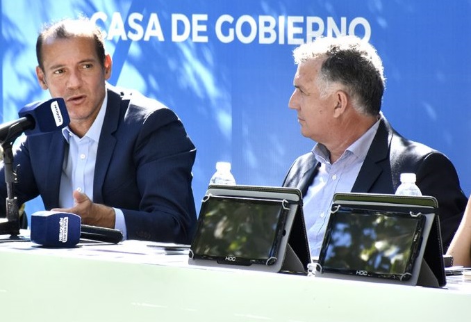 El ministro de Desarrollo Social Abel Di Luca dijo que su renuncia está a disposición del gobernador Omar Gutiérrez (Archivo)