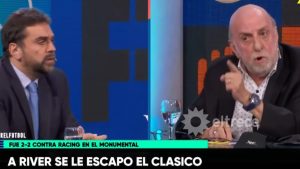 Video: Pagani y Distasio se cruzaron en vivo cuando hablaban del Superclásico