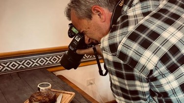Diego Haspert se define como "fotógrafo gastronómico". Foto: gentileza