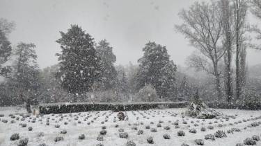 Se registraron nevadas copiosas en los cerros de Córdoba. Fotos: Córdoba Turismo 
