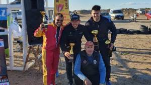 El campeón Villalba volvió a la victoria en la Estándar 850 Zapalina