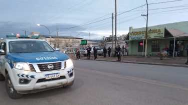 El lugar donde se produjo el ataque en Catriel