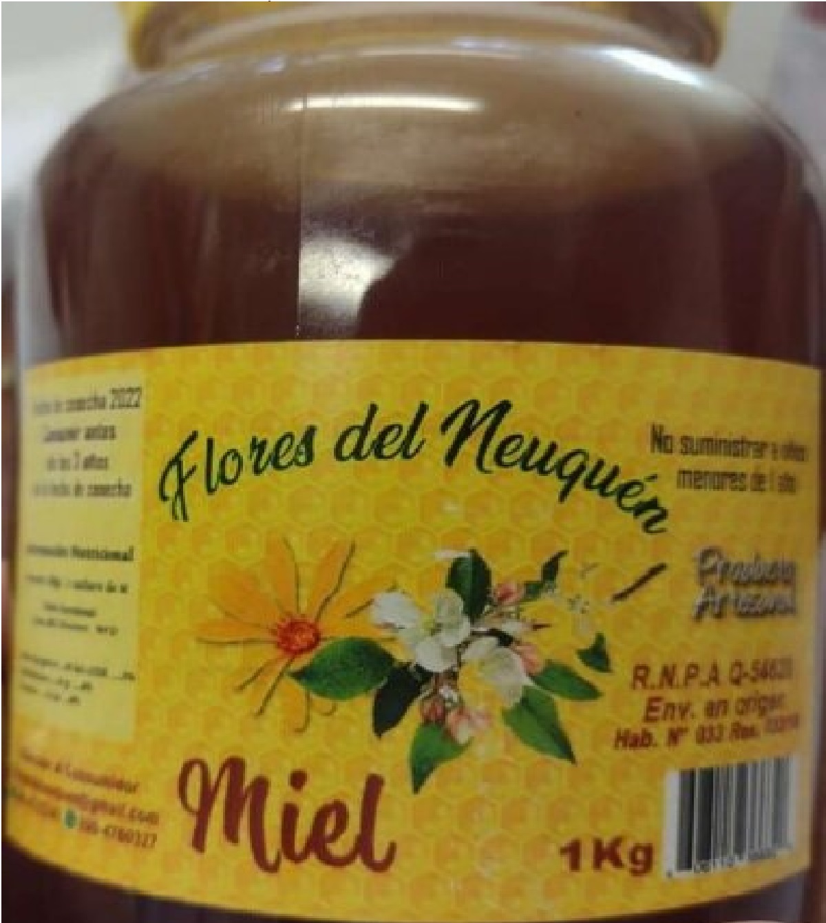 El producto se elabora en Añelo, según informó la Dirección de Bromatología de Neuquén. Foto: Boletín Oficial 