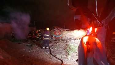 Incendio en NAO. Foto: ilustrativa