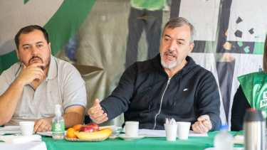 Rodolfo Aguiar, no descartó que se convoque a un paro general ante el incumplimiento provincial. 