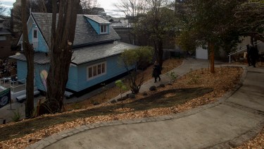 La casa Bachmann está ubicada en la calle Elflein, entre Quaglia y Morales. Foto: Marcelo Martínez