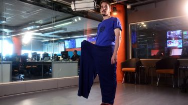 Pablo Bragale bajó más de 120 kilos durante su transformación, pero eso le dejó importantes secuelas físicas.-