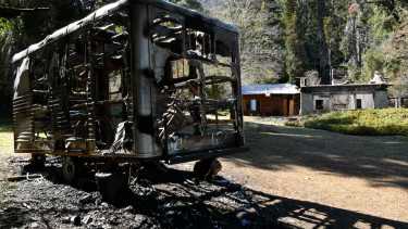 En la última semana se recrudeció la violencia en la zona de conflicto en Villa Mascardi, con un ataque a Gendarmería y dos nuevas usurpaciones. Foto: Chino Leiva