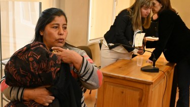 Angélica Paine fue condenada por el crimen de Micaela Bravo pero luego del TIP anuló la sentencia. Sigue la causa en la Justicia. Archivo