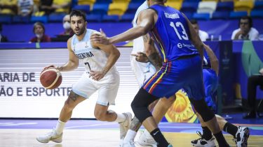 Facundo Campazzo fue uno e los máximos goleadores del equipo nacional en la última AmeriCup. (Foto: CAB)