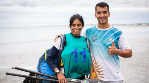 Cecilia Collueque y Franco Balboa vuelven a correr en el Mundial de canotaje de Portugal: día y hora