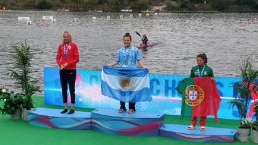 Martina Catalano se colgó la de oro en los Olympic Hope Games 2022 de Eslovaquia
