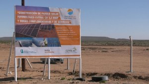 Empezó la obra para el parque solar de Cutral Co