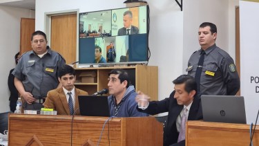 Miguel Salinas habló antes de que se termine el juicio por el homicidio de Lucrecia Lescano (Foto: Andrea Vazquez)