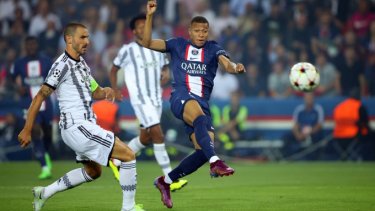 El PSG, con Messi y dos golazos de Mbappé, superó a la Juventus en el estreno de la Liga de Campeones