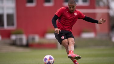 Leandro Benegas, una de las principales armas ofensivas del Rojo.