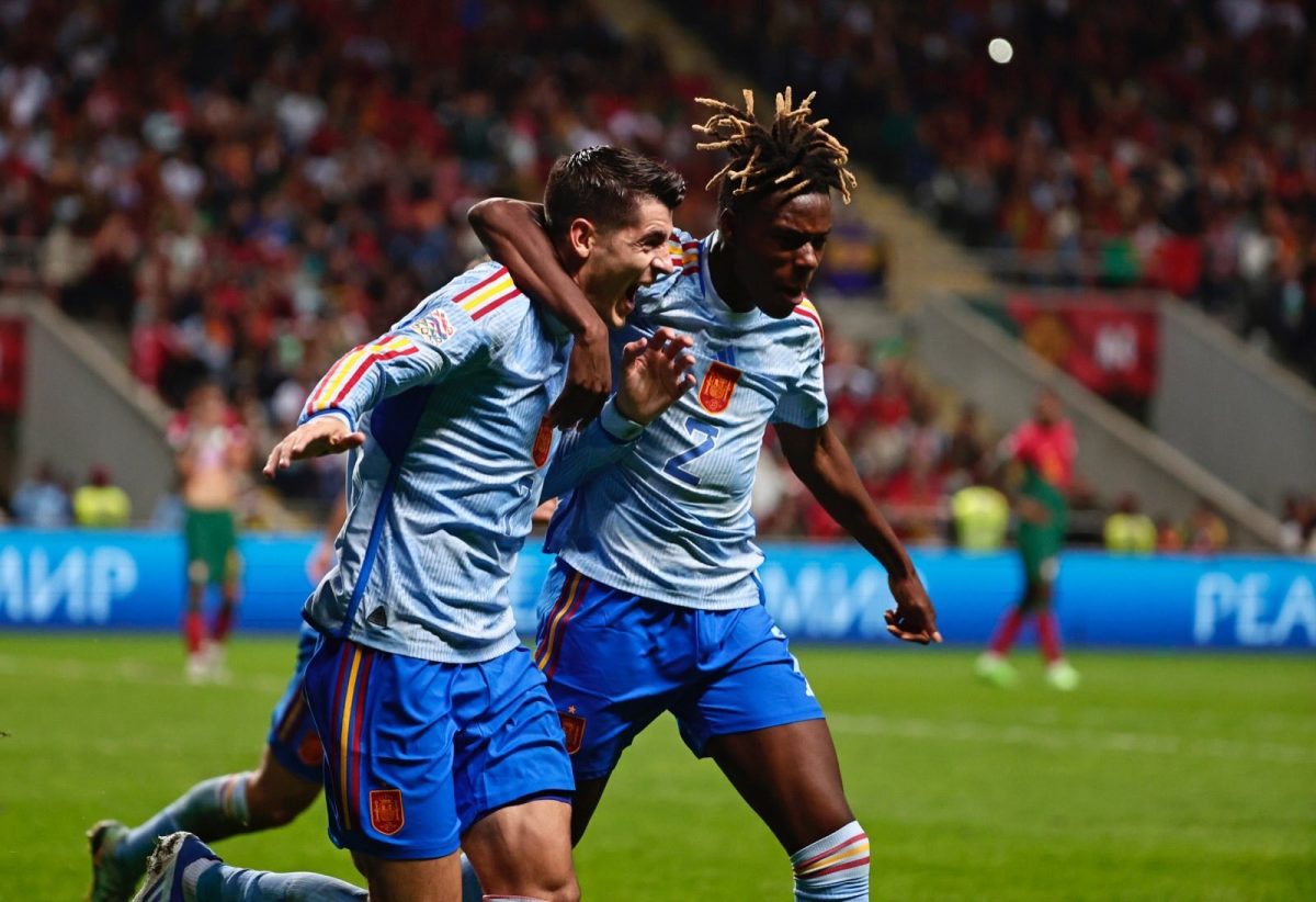 Morata metió el gol del triunfo y la clasificación para España.