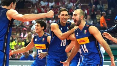 Italia terminó con el reinado de Polonia en el Mundial de vóley