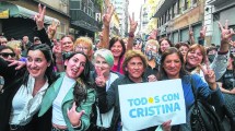 Imagen de Se reprogramó la movilización en apoyo a Cristina, tras confirmarse que tiene coronavirus