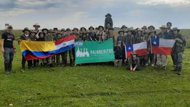 La formación Pajareritos disfrutó a lo grande con todas las salidas que tuvieron en la mesopotamia. 