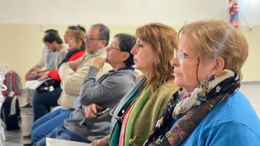 Dirigentes de distintas instituciones participaron de la capacitación. Foto: José Mellado. 