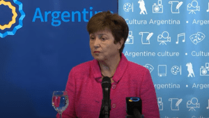 Georgieva del FMI y un particular mensaje para Argentina: qué dijo antes de ver a Alberto Fernández