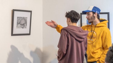 La muestra fotográfica de Adrián Álvarez se puede apreciar en el Museo Juan Sánchez.