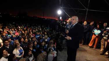 El exgobernador Sapag dijo que "el juego de la división de poderes está a pleno". Foto: archivo Oscar Livera.