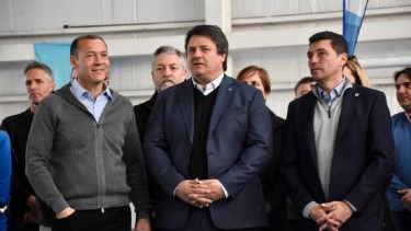 El vice tiene el apoyo del gobernador Gutiérrez y el intendente Gaido para quedarse con la candidatura. Foto: Matías Subat.