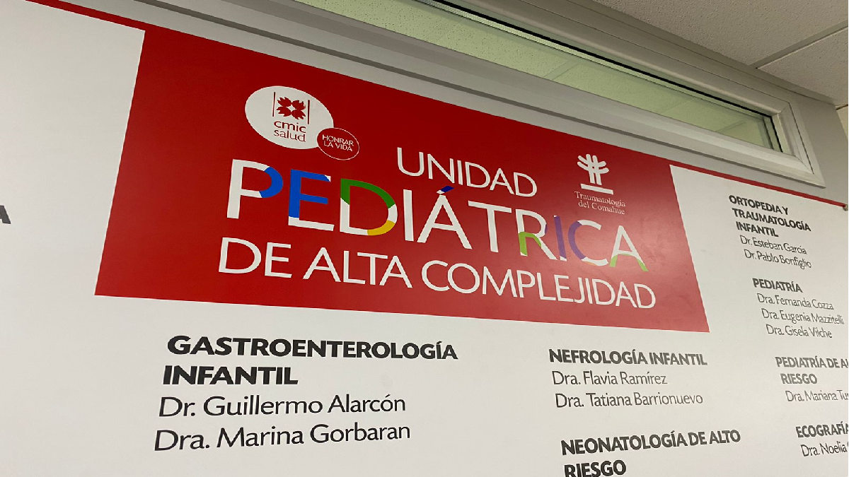 Nueva unidad pediátrica de alta complejidad en la ciudad de Neuquén. foto: gentileza