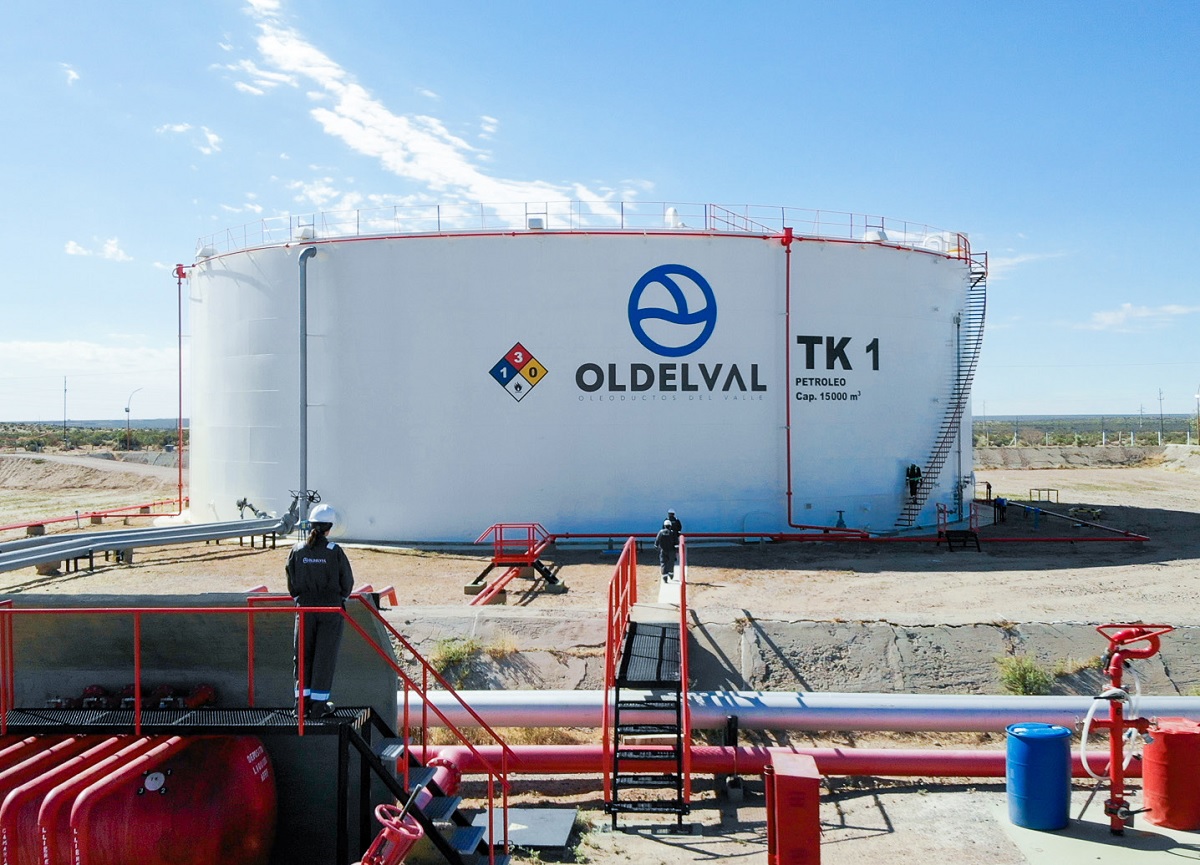 Oldelval anunció que sumará unos 14.000 metros cúbicos diarios de capacidad adicional al caño de 36.000 metros cúbicos que había confirmado hace un año. (Foto: gentileza)