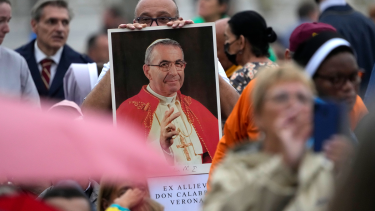 Francisco beatificó hoy a Juan Pablo I. 