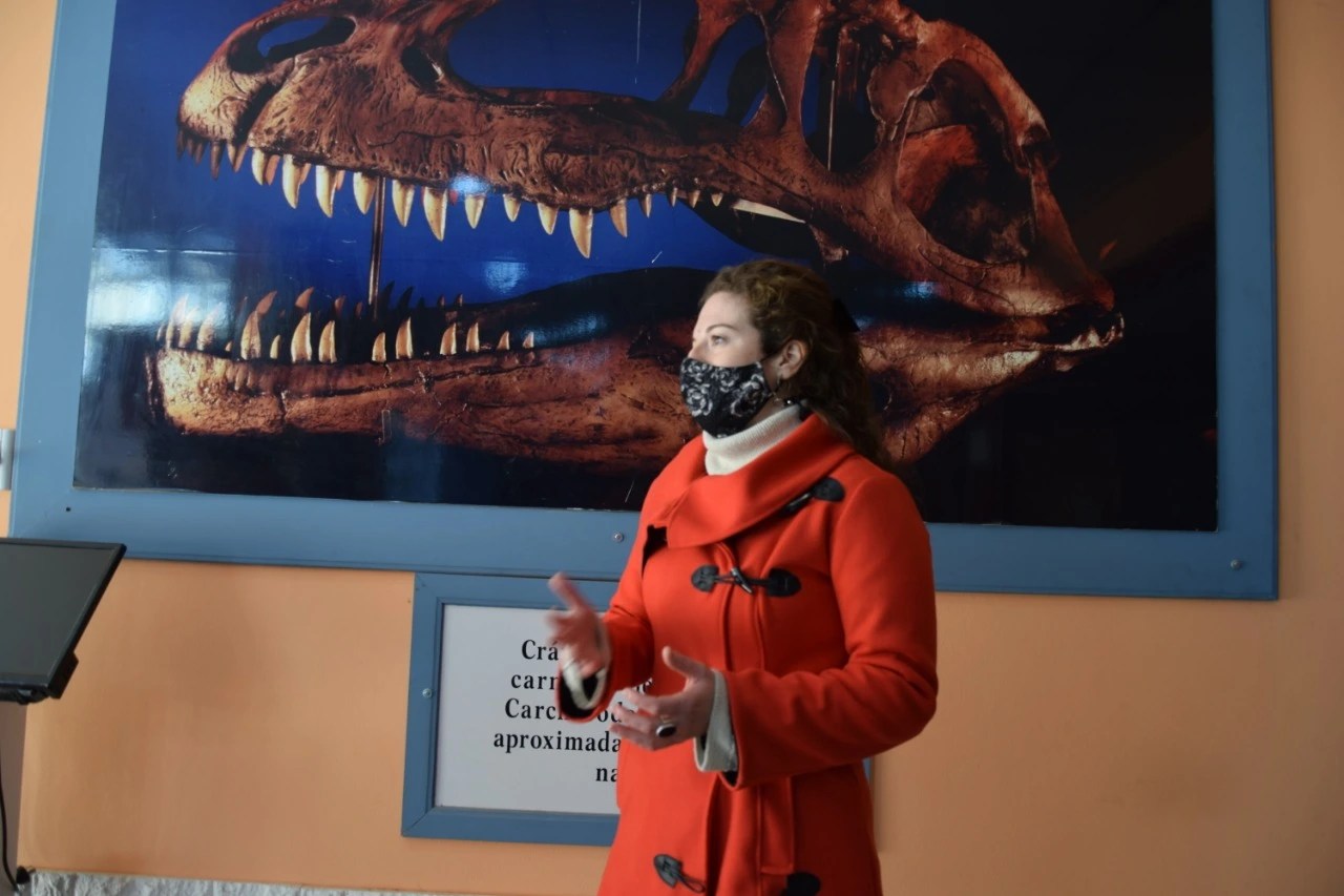 Profesionales. En el museo se forman expertos en paleontología.