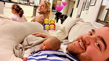 Darío Barassi muestra como crece Inés y toda su familia en redes sociales.-