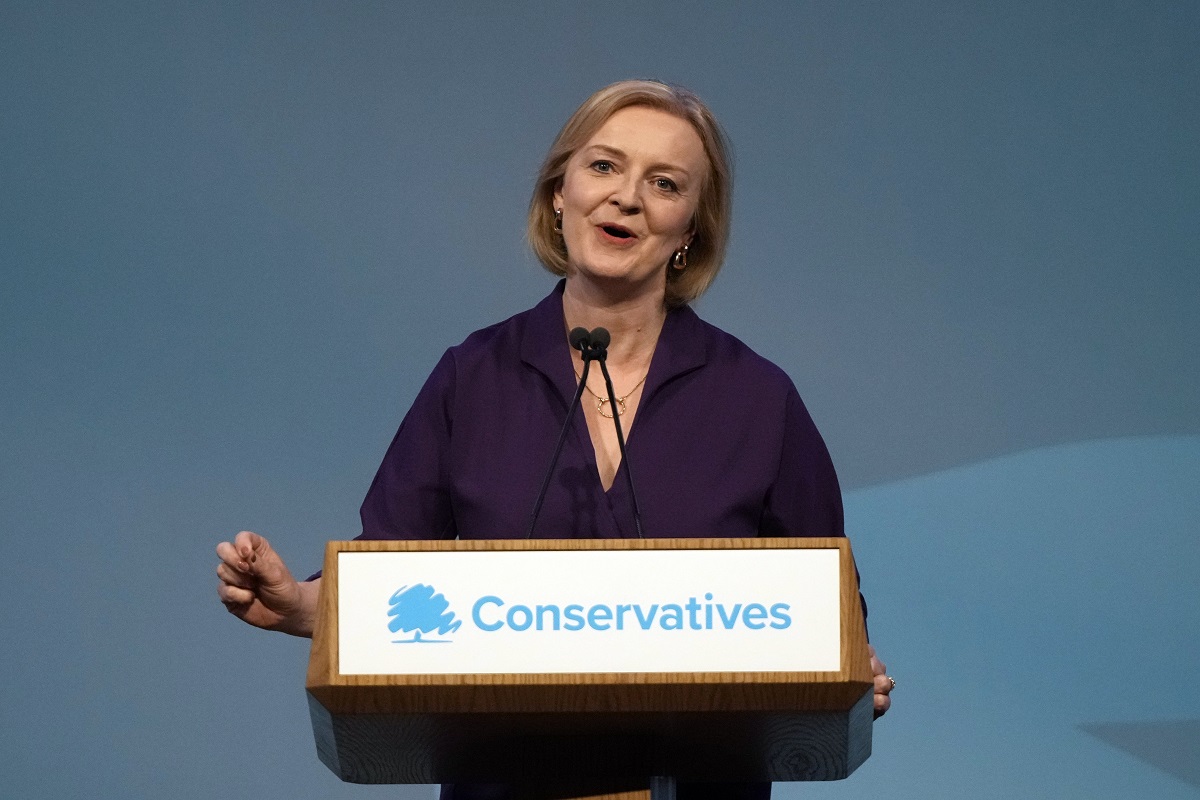 Liz Truss se convertirá en la nueva primera ministra del Reino Unido. Foto: AP 