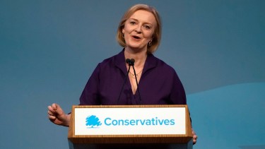Liz Truss se convertirá en la nueva primera ministra del Reino Unido. Foto: AP 