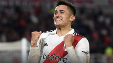 Marcelo Gallardo elogió el partido del chileno Pablo Solari. 