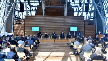 El acto se realizó en el Centro Cultural Kirchner de la Ciudad de Buenos Aires. 