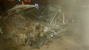 Alcoholizado al volante provocó un choque frontal que involucró tres autos en Bariloche