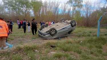 El accidente ocurrió pasado el mediodía. Foto gentileza