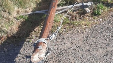 Se espera que el servicio sea restablecido en 10 horas más. Foto gentileza