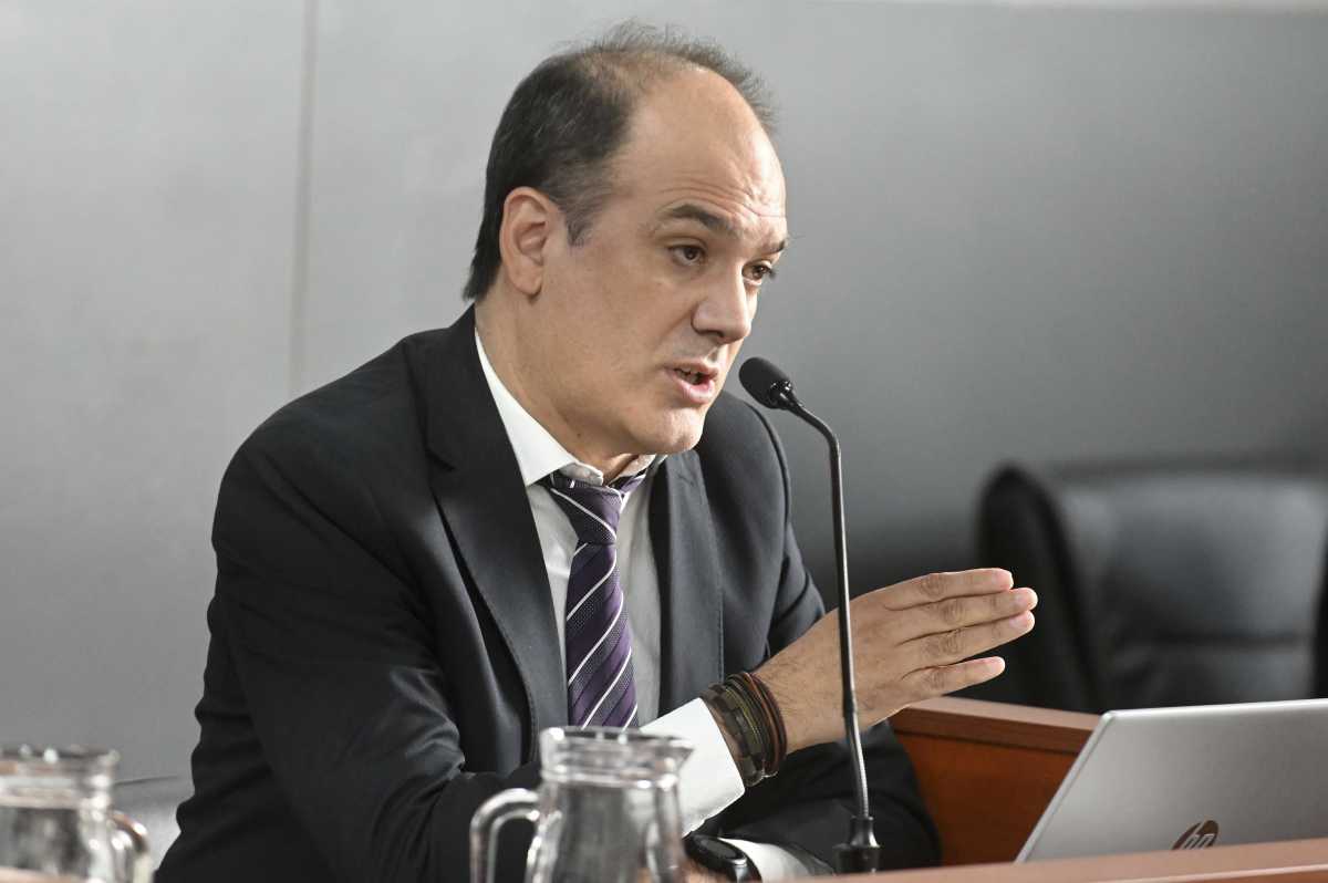 El fiscal jefe Santiago Marquez Gauna criticó a su colega de la defensa pública. (Florencia Salto) 