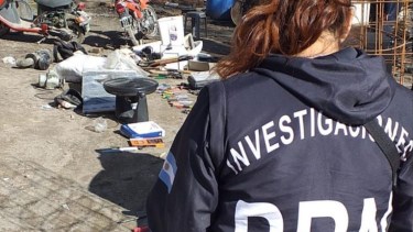Los allanamientos permitieron recuperar elementos que fueron denunciados como robados en Regina. (foto Néstor Salas)