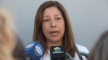 La gobernadora reconoció que hubo colaboración con los grupos violentos en la zona de Villa Mascardi, en Bariloche. (foto: Juan Thomes)