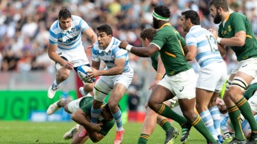 Argentina perdió con Sudáfrica y ya no tiene chances de ser campeón en el Rugby Championship. 