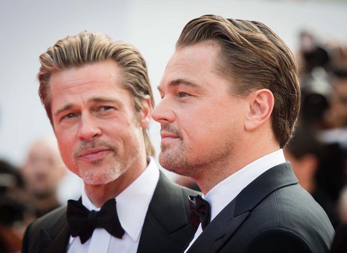 Al parecer, Brad Pitt se parecerá a su amigo Leonardo Di Caprio en su nueva proyección.-