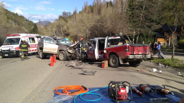 Choque fatal en San Martín de los Andes: identificaron a la víctima y su nieto está grave