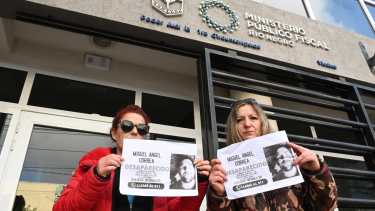 El hombre se comunicó con su familia desde la zona de Valle Medio. Foto: Marcelo Ochoa.